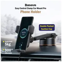 

                                    Baseus Easy Control Clamp Car Mount Holder Pro (Suction Cup Version) Black